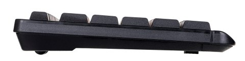 Activejet K-3803SW Klawiatura bezprzewodowa zasilanie baterią 1x 1,5V AAA czarna Activejet K-3803SW Klawiatura bezprzewodowa zasilanie baterią 1x 1,5V AAA czarna