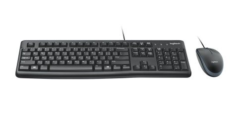Zestaw klawiatura + mysz Logitech MK120 920-002562 (membranowa; USB 2.0; (US); kolor czarny; optyczna; 1000 DPI) Zestaw klawiatura + mysz Logitech MK120 920-002562 (membranowa; USB 2.0; (US); kolor czarny; optyczna; 1000 DPI)