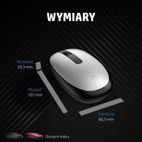 Mysz HP 240 Black Bluetooth Mouse bezprzewodowa czarna 3V0G9AA Mysz HP 240 Black Bluetooth Mouse bezprzewodowa czarna 3V0G9AA