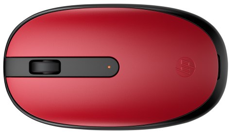 Mysz HP 240 Empire Red Bluetooth Mouse bezprzewodowa czerwono-czarna 43N05AA Mysz HP 240 Empire Red Bluetooth Mouse bezprzewodowa czerwono-czarna 43N05AA