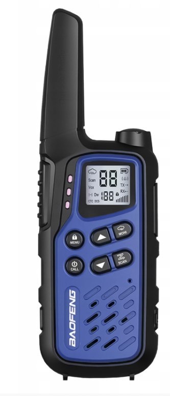 Krótkofalówka Baofeng BF-T25E niebieska Krótkofalówka Baofeng BF-T25E niebieska