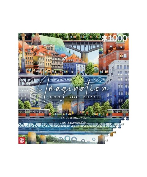 Puzzle Good Loot 1000 Imagination Tytus Brzozowski Warszawskie Mosty Puzzle Good Loot 1000 Imagination Tytus Brzozowski Warszawskie Mosty