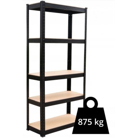 Regał metalowy magazynowy P9030 MDF 175KG Regał metalowy magazynowy P9030 MDF 175KG