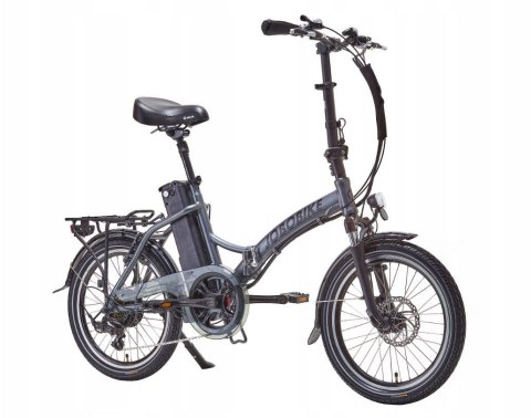 JOBOBIKE Sam - Składany Rower Elektryczny Miejski Dla Seniora 250W Szary JOBOBIKE Sam - Składany Rower Elektryczny Miejski Dla Seniora 250W Szary