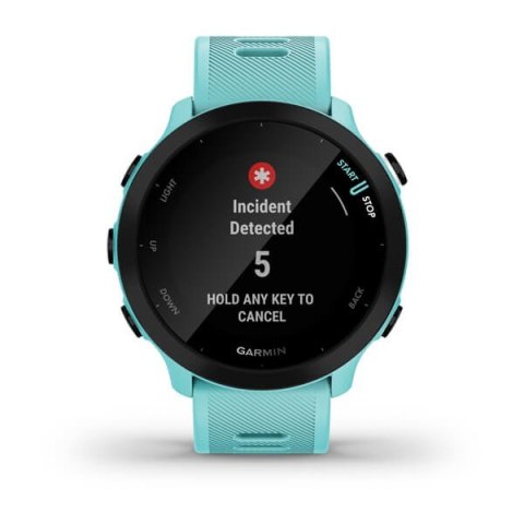 Zegarek Garmin Forerunner 55 42mm Turkusowy Zegarek Garmin Forerunner 55 42mm Turkusowy