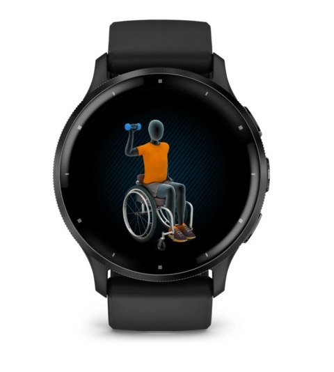 Zegarek Garmin Venu 3 45mm Czarny Zegarek Garmin Venu 3 45mm Czarny
