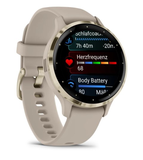 Zegarek Garmin Venu 3S 41mm Beżowy Zegarek Garmin Venu 3S 41mm Beżowy