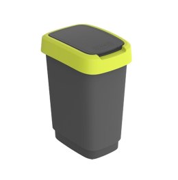 Rotho kosz na śmieci obrotowy TWIST limonkowy 10L