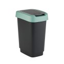 Rotho kosz na śmieci obrotowy TWIST zielony 25L