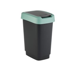 Rotho kosz na śmieci obrotowy TWIST zielony 50L