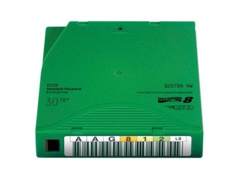 HPE LTO-8 Ultrium 30TB RW Data Tape HPE LTO-8 Ultrium 30TB RW Data Tape