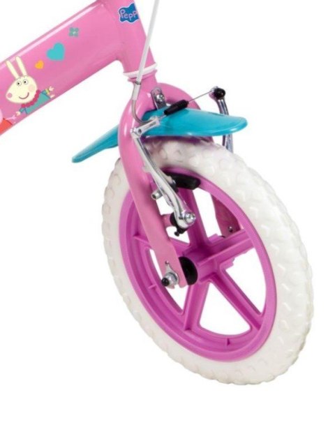 Rower dziecięcy 12" Świnka Peppa różowa 1195 Pink Rower dziecięcy 12" Świnka Peppa różowa 1195 Pink