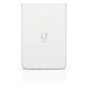 Acces Point Wi-Fi 6 Ubiquiti UniFi U6 In-Wall 2.4GHz(2x2)/5GHz(4x4)/6GHz(-) PoE+/PoE 4x1G 1x2,5G