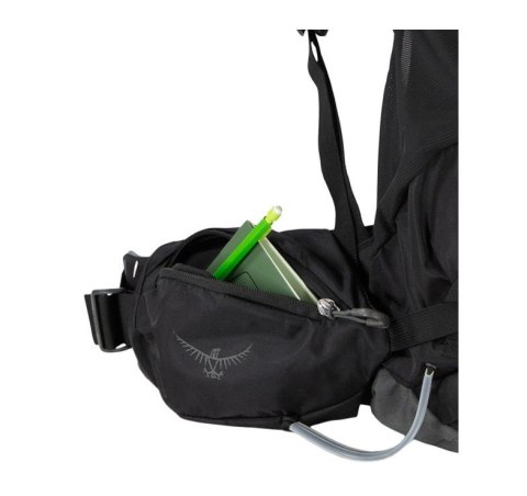 Plecak trekkingowy OSPREY Kestrel 48 czarny S/M Plecak trekkingowy OSPREY Kestrel 48 czarny S/M