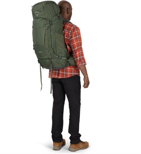 Plecak trekkingowy OSPREY Kestrel 58 Black L/XL Plecak trekkingowy OSPREY Kestrel 58 Black L/XL