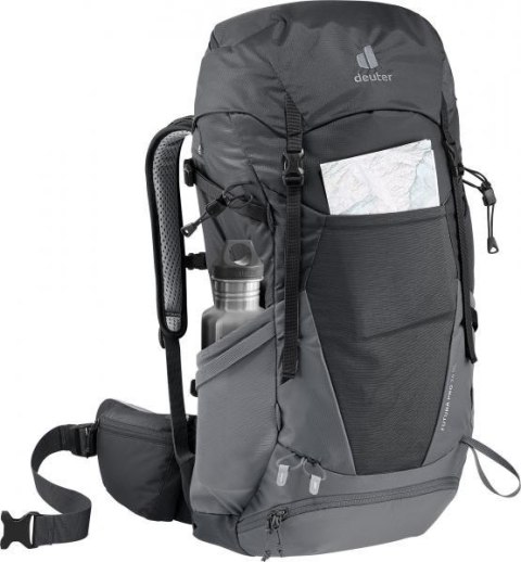 Plecak turystyczny Deuter Futura Pro 34 SL black-graphite Plecak turystyczny Deuter Futura Pro 34 SL black-graphite