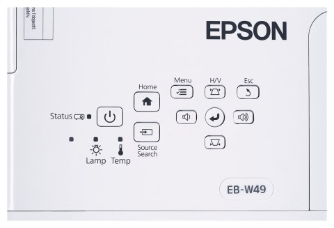 PROJEKTOR EPSON EB-W49 LCD, WXGA, 3800 ANSI, 16000:1 PROJEKTOR EPSON EB-W49 LCD, WXGA, 3800 ANSI, 16000:1