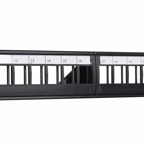 Patch panel Lanberg PPKS-1124-B (1U; 19") Patch panel Lanberg PPKS-1124-B (1U; 19")