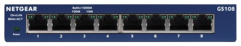 Switch Netgear GS108GE 8p Unmanaged Gigabit Switch Netgear GS108GE 8p Unmanaged Gigabit