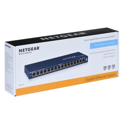 Switch Netgear GS116GE 16p Unmanaged Gigabit Switch Netgear GS116GE 16p Unmanaged Gigabit