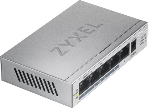 Switch Zyxel GS1005-HP 5p PoE (PoE+: 4) 60W Unmanaged Gigabit Switch Zyxel GS1005-HP 5p PoE (PoE+: 4) 60W Unmanaged Gigabit