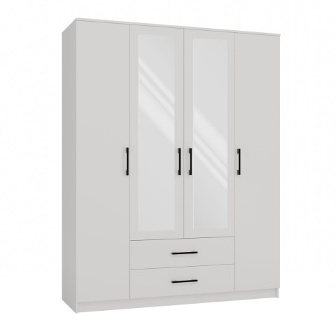 SZAFA ROMANA 160X205 BIAŁA Z LUSTREM SZAFA ROMANA 160X205 BIAŁA Z LUSTREM
