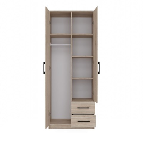 SZAFA ROMANA 80X205 SONOMA Z LUSTREM SZAFA ROMANA 80X205 SONOMA Z LUSTREM