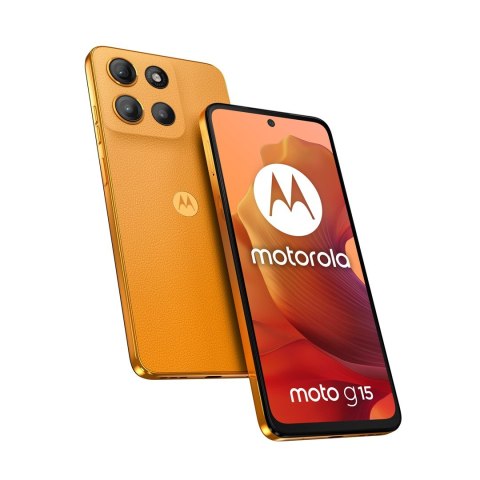 Smartfon Motorola Moto G15 8/128GB Sunrise Orange Smartfon Motorola Moto G15 8/128GB Sunrise Orange