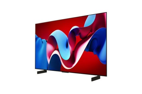 Telewizor LG OLED42C41LA OLED 42'' 4K Ultra HD 120Hz WebOS Dolby Atmos Czarny Telewizor LG OLED42C41LA OLED 42'' 4K Ultra HD 120Hz WebOS Dolby Atmos Czarny