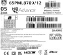 Telewizor Philips 65PML8709/12 Mini LED 65'' 4K Ultra HD Google TV Dolby Atmos DVB-T2 Czarny