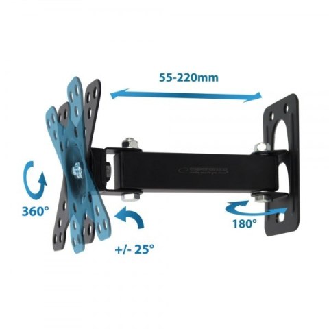 ESPERANZA UCHWYT DO TV 12''-50'' HORUS ERW011 ESPERANZA UCHWYT DO TV 12''-50'' HORUS ERW011