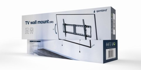 GEMBIRD UCHWYT ŚCIENNY REGULOWANY LCD 43-90 VESA MAX 800 X 400MM, DO 70KG GEMBIRD UCHWYT ŚCIENNY REGULOWANY LCD 43-90 VESA MAX 800 X 400MM, DO 70KG