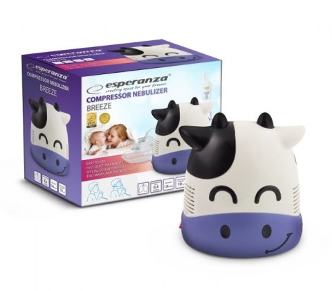 Inhalator kompresorowy Esperanza BREEZE ECN001 (kolor biały) Inhalator kompresorowy Esperanza BREEZE ECN001 (kolor biały)