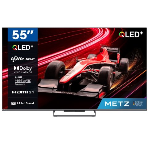 Telewizor 55" METZ QLED 55MQE8000Z 144Hz 4K Ultra HD Google TV HDR HLG Dolby VISION-ATMOS HDMI 2.1 Telewizor 55" METZ QLED 55MQE8000Z 144Hz 4K Ultra HD Google TV HDR HLG Dolby VISION-ATMOS HDMI 2.1