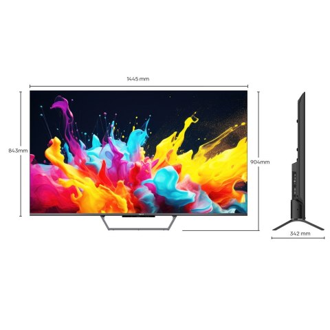 Telewizor 65" METZ QLED 65MQE7600Z 4K Ultra HD Google TV HDR HLG Dolby VISION-ATMOS Telewizor 65" METZ QLED 65MQE7600Z 4K Ultra HD Google TV HDR HLG Dolby VISION-ATMOS