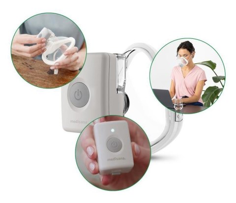 Inhalator Medisana IN 705 hands-free (w masce) Inhalator Medisana IN 705 hands-free (w masce)
