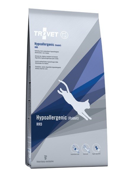 TROVET Hypoallergenic RRD z królikiem - sucha karma dla kota - 3 kg TROVET Hypoallergenic RRD z królikiem - sucha karma dla kota - 3 kg