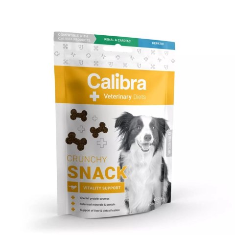 CALIBRA VD DOG CRUNCHY SNACK VITALITY SUPPORT- przysmak dla psa - 120G CALIBRA VD DOG CRUNCHY SNACK VITALITY SUPPORT- przysmak dla psa - 120G