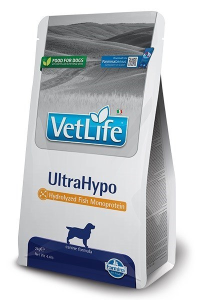 FARMINA Vet Life UltraHypo Canine - sucha karma dla psa - 2 kg FARMINA Vet Life UltraHypo Canine - sucha karma dla psa - 2 kg