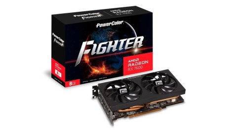 Karta Graficzna PowerColor Fighter RX7600 8G-F Karta Graficzna PowerColor Fighter RX7600 8G-F