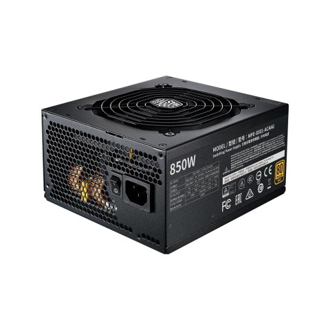 COOLER MASTER ZASILACZ MWE GOLD-V2 850W MODULARNY 80+ GOLD MPE-8501-AFAAG-EU COOLER MASTER ZASILACZ MWE GOLD-V2 850W MODULARNY 80+ GOLD MPE-8501-AFAAG-EU