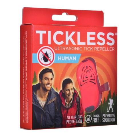 Odstraszacz kleszczy dla ludzi TickLess pomarańcz. Odstraszacz kleszczy dla ludzi TickLess pomarańcz.
