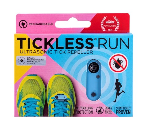 Odstraszacz kleszczy dla ludzi Tickless Run Blue Odstraszacz kleszczy dla ludzi Tickless Run Blue