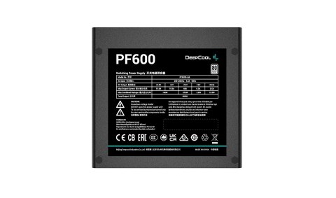 Zasilacz DeepCool PF600 600W 80 Plus Zasilacz DeepCool PF600 600W 80 Plus