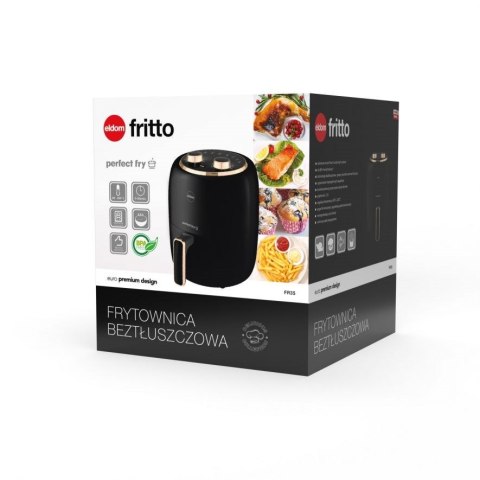 ELDOM FRYTKOWNICA BEZTŁUSZCZOWA FRITTO,POJ.3,5 L,R ELDOM FRYTKOWNICA BEZTŁUSZCZOWA FRITTO,POJ.3,5 L,R