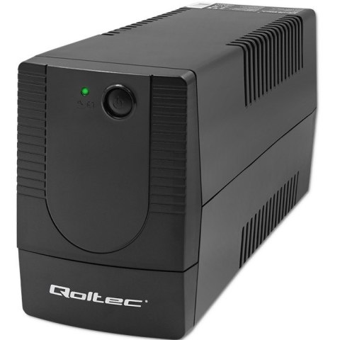 QOLTEC ZASILACZ AWARYJNY UPS LINE INTERACTIVE | MONOLITH | 850VA | 480W QOLTEC ZASILACZ AWARYJNY UPS LINE INTERACTIVE | MONOLITH | 850VA | 480W