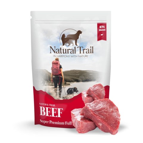 NATURAL TRAIL Dog Beef saszetka 500g NATURAL TRAIL Dog Beef saszetka 500g