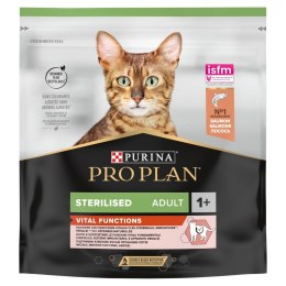 PURINA PRO PLAN STERILISED OPTIRENAL with salmon - sucha karma dla kotów sterylizowanych z problemami urologicznymi - 400g