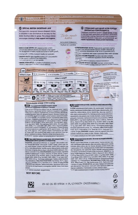 ROYAL CANIN British Shorthair Kitten 0,4kg ROYAL CANIN British Shorthair Kitten 0,4kg
