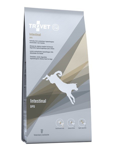 TROVET Hypoallergenic Intestinal DPD z kaczką - sucha karma dla psa - 10 kg TROVET Hypoallergenic Intestinal DPD z kaczką - sucha karma dla psa - 10 kg